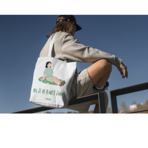 Le Compagnon du Plant Parent : Votre Sac en Coton Signature